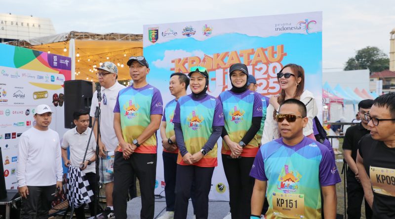 Krakatau Run Meriahkan Festival Krakatau 2025,  Dorong Gaya Hidup Sehat dan Promosi Wisata Lampung
