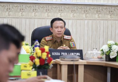 Pertumbuhan Ekonomi Lampung Lampaui Nasional,   Sekdaprov Ikuti Arahan Mendagri dan Bappenas