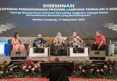 Diseminasi Laporan Perekonomian Provinsi Lampung Triwulan II 2025,   Sinergi Lintas Stakeholder Percepat Hilirisasi Menuju Indonesia Emas 2045