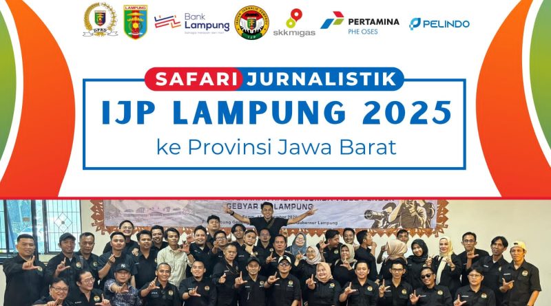 Malam Ini, IJP Lampung Bertolak ke Jawa Barat Gelar Safari Jurnalistik