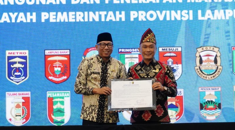 Wujudkan Birokrasi Modern, Pemprov dan Pemda se-Lampung Sepakati Penguatan Manajemen Talenta ASN