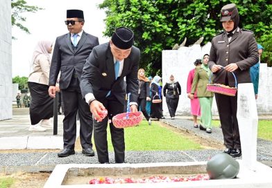 Ziarah Nasional, Wabup Syaiful Himbau Generasi Muda Jauhi Narkoba dan Judi Online