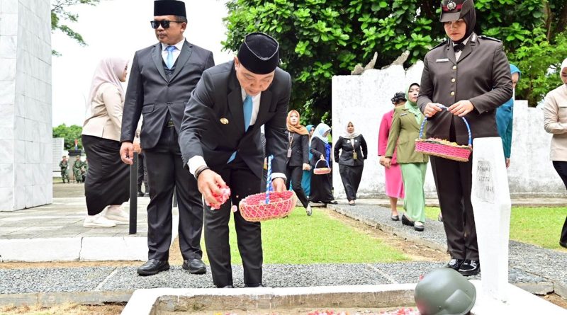Ziarah Nasional, Wabup Syaiful Himbau Generasi Muda Jauhi Narkoba dan Judi Online