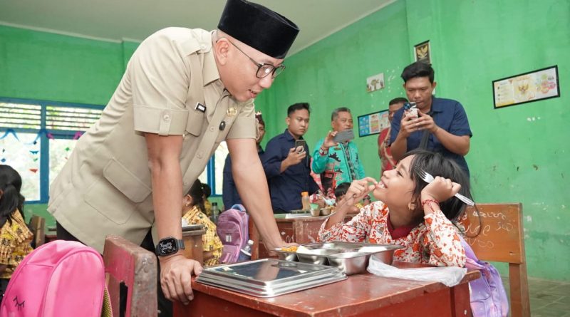 Lampung Catat Capaian Persentase Tertinggi Nasional Operasional Dapur Pemenuhan Gizi ‎