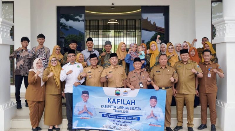 Berangkatkan Kafilah MTQ ke Tingkat Provinsi,  Wabup Syaiful Pesankan Penguatan Identitas Religius Daerah