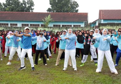 Wabup  Syaiful :   Roadshow Senam Oke Gas Bangun Fondasi Kesehatan Jangka Panjang