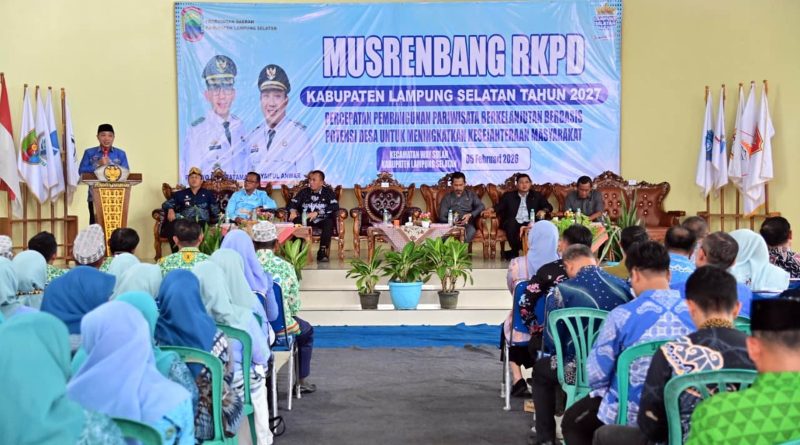 Musrenbang RKPD 2027,   Way Sulan Prioritaskan Lanjutan Peningkatan Jalan