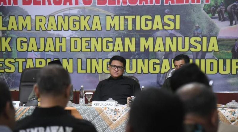 DPRD Lampung Dukung Upaya Mitigasi Konflik Gajah dan Manusia