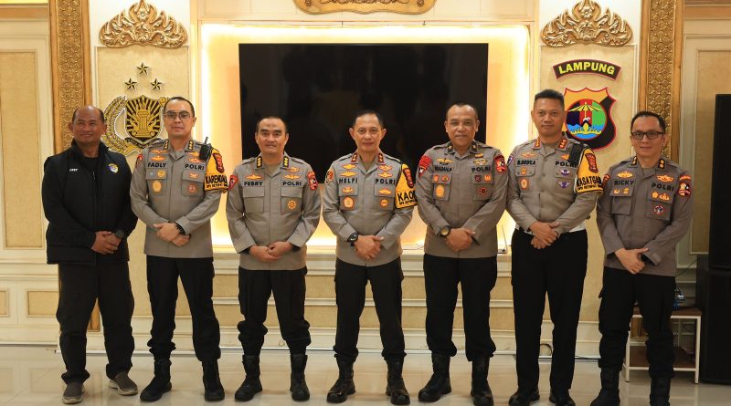 Kapolda Lampung Terima Kunjungan Tim Supervisi Mabes Polri Terkait Operasi Ketupat Krakatau 2026