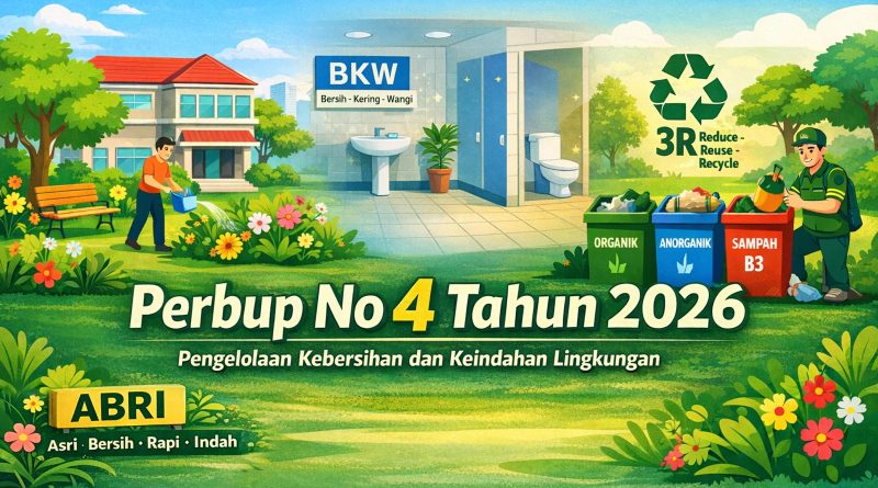 Bupati Egi Terapkan Standar Kebersihan Baru, Mulai 2026 Warga Lampung Selatan Wajib Pilah Sampah