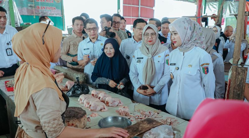 Sidak TPID Lampung Pastikan Harga Stabil dan Pangan Aman Jelang Idulfitri 1447 H