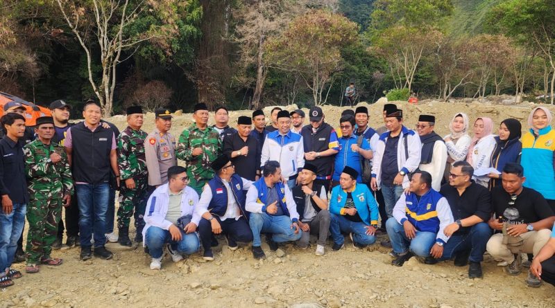 KNPI Lampung Terbang ke Aceh Tengah, Salurkan Bantuan untuk Korban Banjir Bandang