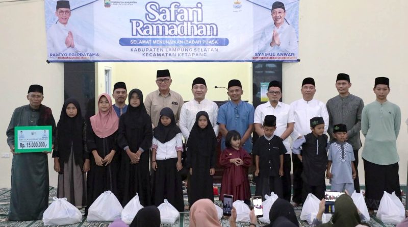 Tutup Safari Ramadan 1447 H di Ketapang, Wabup Syaiful Serahkan Santunan dan Bantuan Masjid