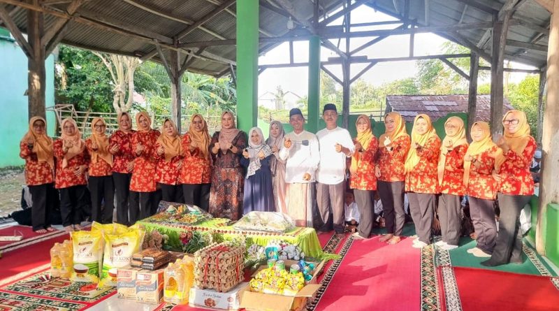 Baksos DWP di Ponpes Daarul Qur’an,  Doa Santri Mengiringi Ultah Zita Anjani