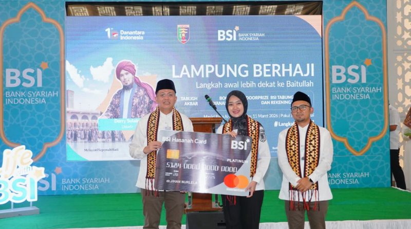 Wagub Jihan Apresiasi BSI, Program Lampung Berhaji Perkuat Literasi Keuangan Syariah
