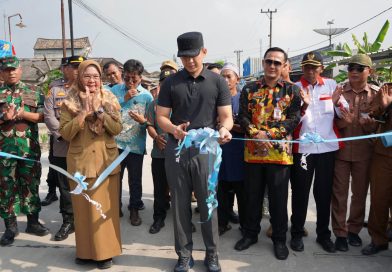 Bupati Egi Resmikan Akses Bumi Daya-Trimomukti, UMKM Singkong Ikut Terdongkrak