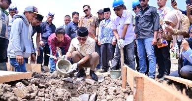 Wabup Syaiful Resmikan Pembangunan Menara Siger Residence I