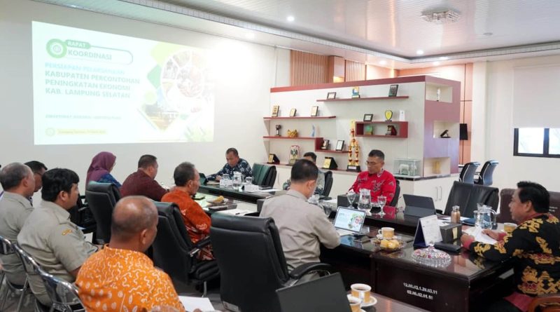 Lampung Selatan Disiapkan Jadi Role Model Ekonomi Pertanian Nasional