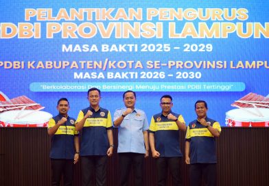Resmi Dikukuhkan, Hendry Kurniawan Nahkodai PDBI Lampung Selatan