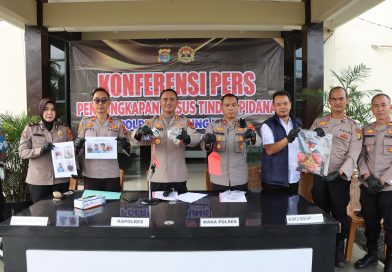 Polres Lampung Utara Ungkap 4 Kasus Kejahatan dalam Sepekan