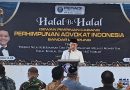 PERADI Lampung Gelar Halal Bihalal, H. Marindo Kurniawan Sampaikan Amanah Gubernur
