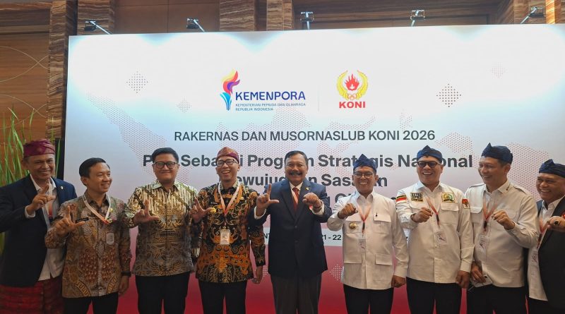 Gebernur Sebut Rakernas KONI Jadi Momentum Kebangkitan Olahraga Lampung