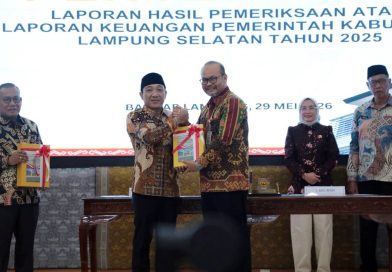 Konsistensi Satu Dekade, Lampung Selatan Kembali Pertahankan Opini WTP ke-10 dari BPK
