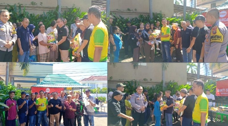 P3VC Gelar Bakti Sosial, 500 Paket Beras Disalurkan ke Warga Sekitar Villa Citra ‎