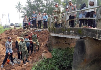 Sinergi Pemkab TNI, Pembangunan Jembatan Perintis Garuda Dimulai, Akses Warga Kian Lancar