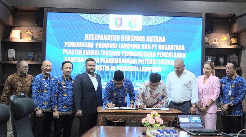 Lampung Siap Jadi Pionir Nasional Pengelolaan Sampah Terintegrasi dan Energi Bersih