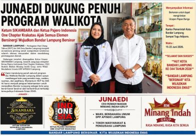 Junaedi Ajak Semua Elemen Bersinergi Wujudkan Bandar Lampung Bersinar