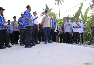 Ruas Jalan Bandar Agung  —  Kuala Jaya Sudah Mulus, Warga Sragi Sangat Bersyukur