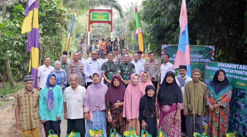 Jembatan Perintis Garuda Tahap III dan IV Diresmikan, Warga Langsung Rasakan Manfaatnya