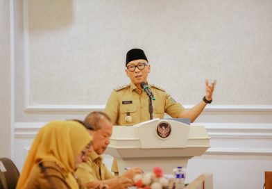Perkuat Sinergi,  Gubernur Rahmat Mirzani Djausal Pimpin Rakor Sekda Kabupaten/Kota
