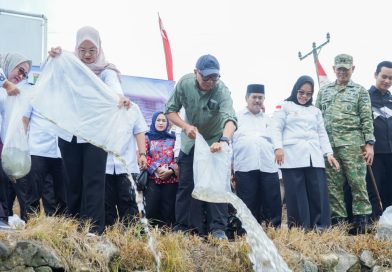 Restocking Ikan Jadi Upaya Nyata Pemprov Lampung Menjaga Ekosistem Sungai Mesuji