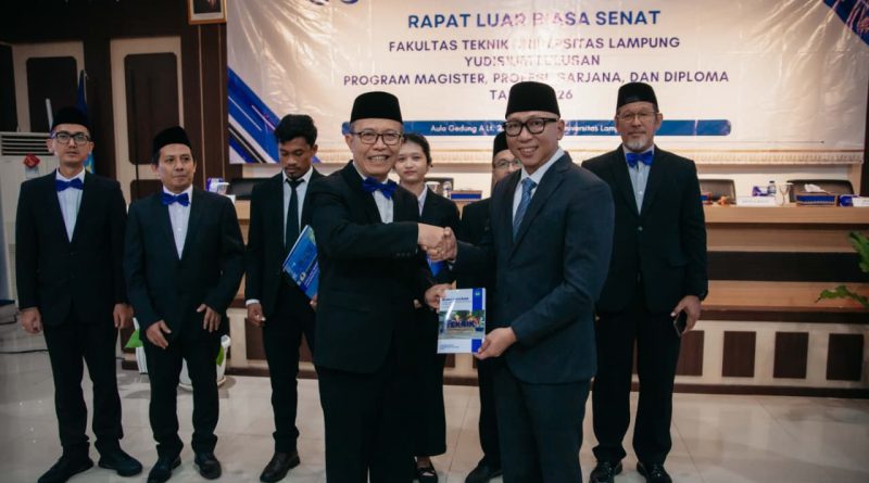 Gubernur Mirza Dorong Lulusan Teknik Ambil Peran Aktif dalam Pembangunan Lampung