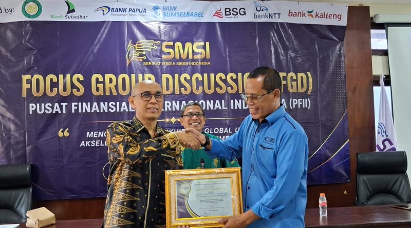 SMSI Gelar FGD Tentang PFII,  Ingatkan Risiko Regulatory Arbitrage dan Penghindaran Pajak
