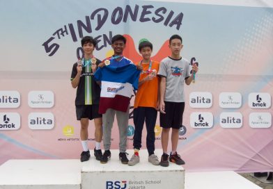 Atlet Pakour Junior Asal Metro Sabet Medali Emas di Indonesia Open Parkour 2026