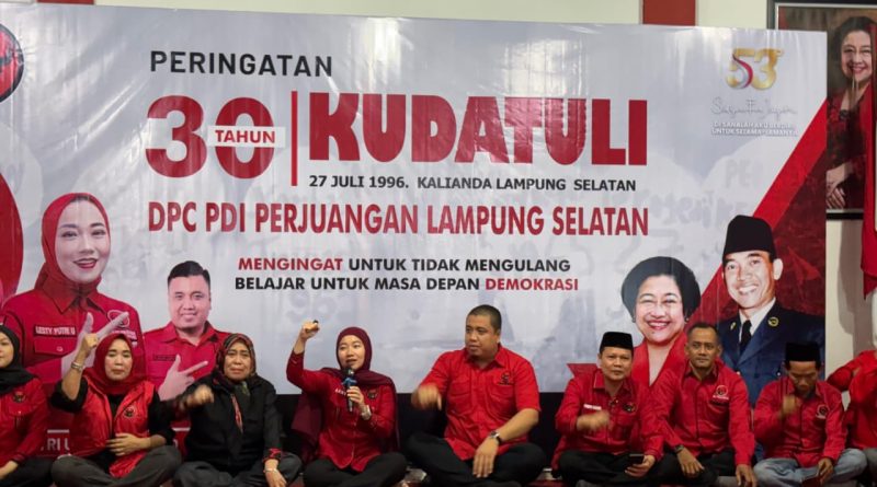 30 Tahun Kudatuli, Lesty Ingatkan Kader Muda PDI-P Agar Tidak Lupa akan Sejarah