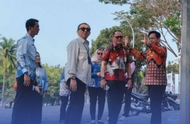 Bank Lampung Bakal Percantik Taman Kantor Bupati Lamsel