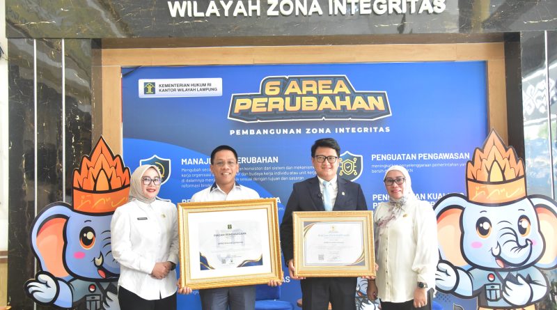 DPRD Lampung Sabet Dua Penghargaan Nasional JDIHN 2026