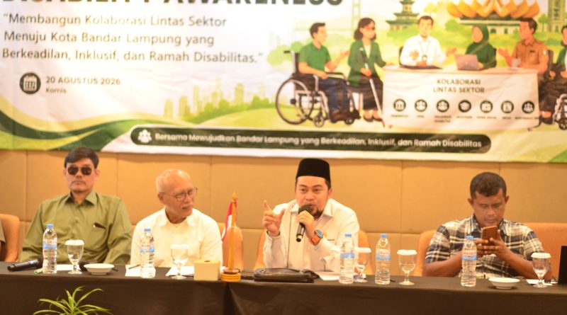 Agus Widodo Dorong Pemkot Bandar Lampung Segera Terbitkan Perwali dan RAD Disabilitas