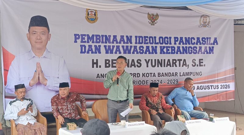 PIP-WK,  Bernas Yuniarta Ajak Warga Perkuat Nilai Pancasila dan Wawasan Kebangsaan