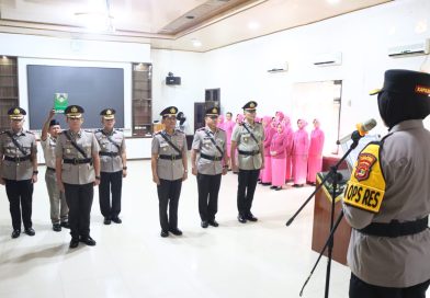Pimpin Sertijab, Kapolres Tekankan ke Seluruh Jajaran Agar Jaga Kepercayaan Masyarakt, Kedepankan Sikap Humanis