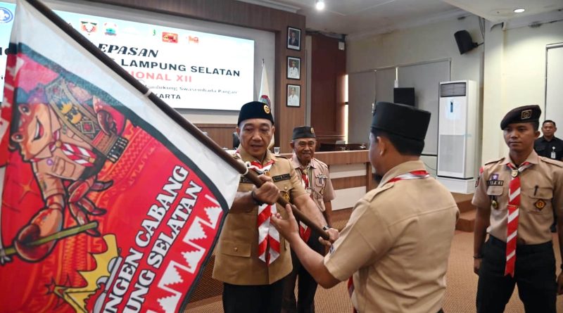 Ke Jamnas XII,   32 Pramuka Lampung Selatan Bawa Cerita Budaya ke Panggung Nasional
