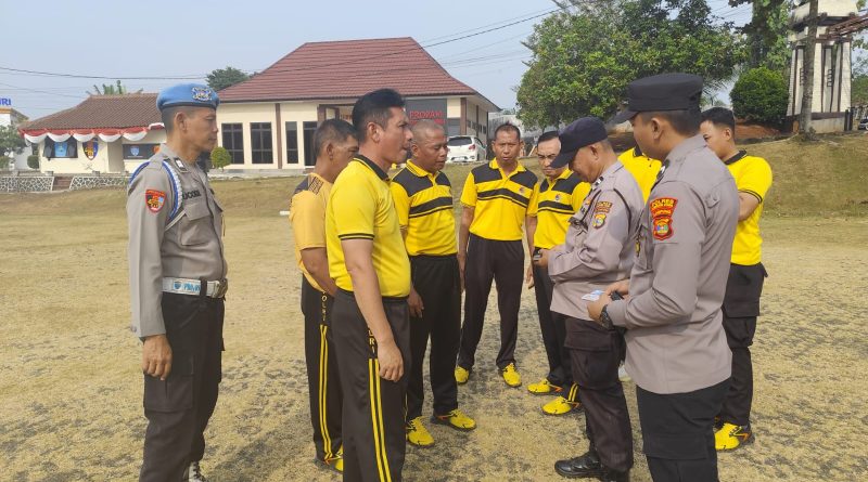 Wakapolres Lampung Utara Pimpin Gaktibplin, Cegah Pelanggaran Personel