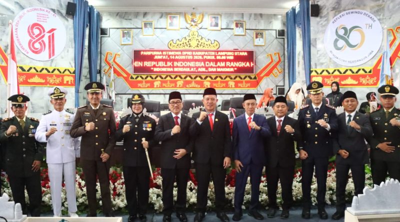 Kapolres Hadiri Rapat Paripurna Istimewa DPRD, Situasi Berlangsung Aman dan Kondusif