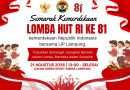 IJP Lampung Gelar Lomba HUT RI ke-81, Wartawan Pemprov Siap Adu Kekompakan