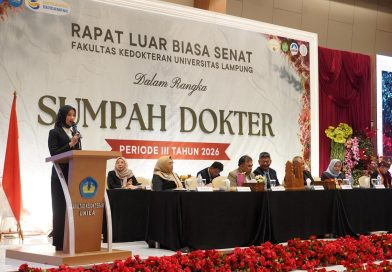 Perkuat SDM Kesehatan,  Pemprov Dorong Dokter Baru Unila Ambil Peran