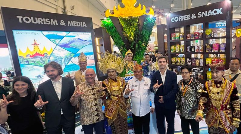 Apkasi Otonomi Expo 2026, Booth Lampung Selatan Pikat Pengunjung Mancanegara